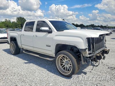 Czwarte zdjęcie samochodu z boku: 2015 GMC SIERRA C1500 SLT VIN:3GTP1VEC9FG273180 - miniatura