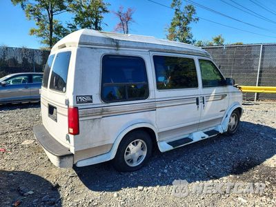 Trzecie zdjęcie samochodu z tyłu: 1995 CHEVROLET ASTRO VIN:1GBDM19W6SB225151 - miniatura