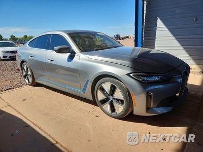Czwarte zdjęcie samochodu z boku: 2023 BMW I4 EDRIVE 40 VIN:WBY73AW01PFN63695 - miniatura