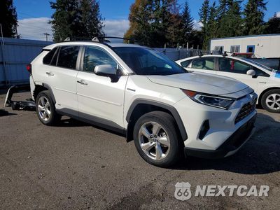 Czwarte zdjęcie samochodu z boku: 2019 TOYOTA RAV4 LIMITED VIN:2T3DWRFV4KW009502 - miniatura