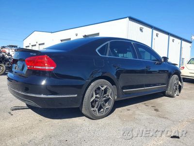 Trzecie zdjęcie samochodu z tyłu: 2014 VOLKSWAGEN PASSAT SEL VIN:1VWCN7A33EC065220 - miniatura