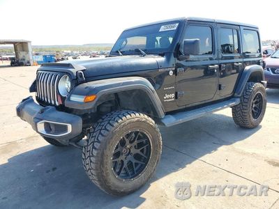 2020 JEEP WRANGLER UNLIMITED SAHARA 1C4HJXEM4LW320959 - główne zdjęcie licytacji z USA - miniatura