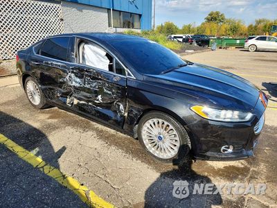 Czwarte zdjęcie samochodu z boku: 2014 FORD FUSION TITANIUM VIN:3FA6P0K93ER396391 - miniatura