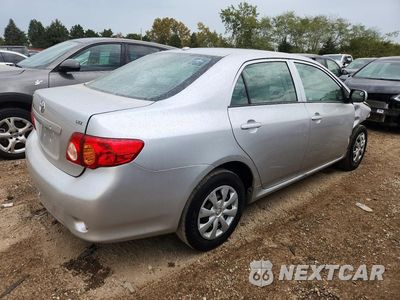 Trzecie zdjęcie samochodu z tyłu: 2010 TOYOTA COROLLA LE VIN:1NXBU4EE7AZ225403 - miniatura
