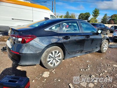 Trzecie zdjęcie samochodu z tyłu: 2026 HONDA CIVIC LX VIN:2HGFE2F24TH532174 - miniatura