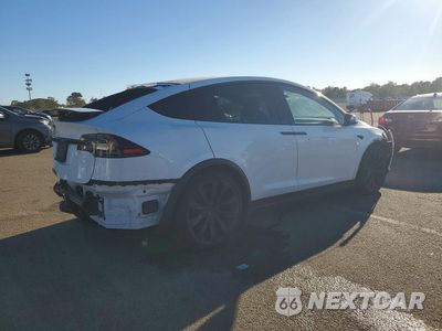 Trzecie zdjęcie samochodu z tyłu: 2022 TESLA MODEL X VIN:7SAXCDE55NF340256 - miniatura