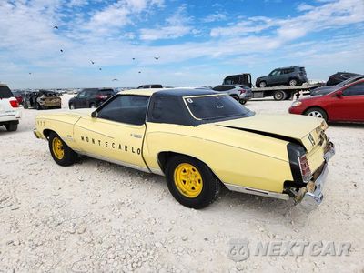 Drugie zdjęcie samochodu z przodu: 1977 CHEVROLET MONTECARLO VIN:1H57L7R416833 - miniatura