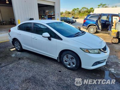 Czwarte zdjęcie samochodu z boku: 2013 HONDA CIVIC LX VIN:2HGFB2F52DH574816 - miniatura