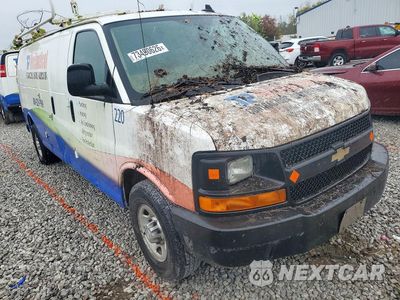 Czwarte zdjęcie samochodu z boku: 2016 CHEVROLET EXPRESS G2500 VIN:1GCWGBFF2G1162892 - miniatura