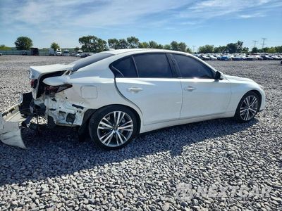 Trzecie zdjęcie samochodu z tyłu: 2020 INFINITI Q50 3.0T PURE VIN:JN1EV7AR1LM250067 - miniatura