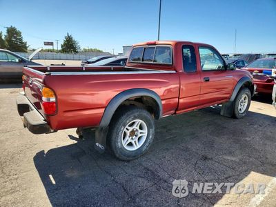 Trzecie zdjęcie samochodu z tyłu: 2003 TOYOTA TACOMA BASE VIN:5TEWM72N63Z215841 - miniatura