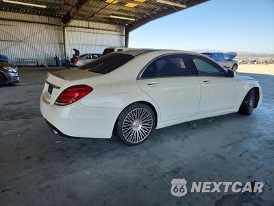 Trzecie zdjęcie samochodu z tyłu: 2018 MERCEDES-BENZ S 560 VIN:WDDUG8DB0JA416834 - miniatura