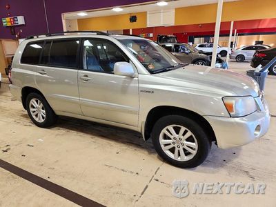 Czwarte zdjęcie samochodu z boku: 2007 TOYOTA HIGHLANDER HYBRID VIN:JTEDW21A470018655 - miniatura