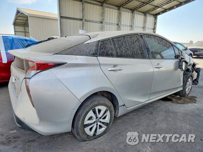 Trzecie zdjęcie samochodu z tyłu: 2018 TOYOTA PRIUS TWO VIN:JTDKBRFU8J3083355 - miniatura