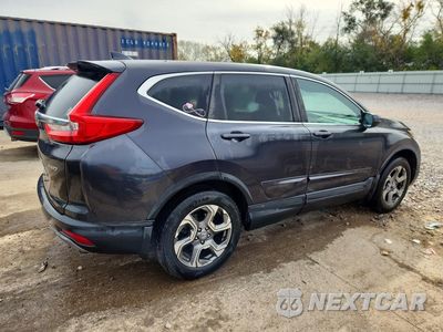Trzecie zdjęcie samochodu z tyłu: 2017 HONDA CR-V EXL VIN:5J6RW2H89HL016309 - miniatura