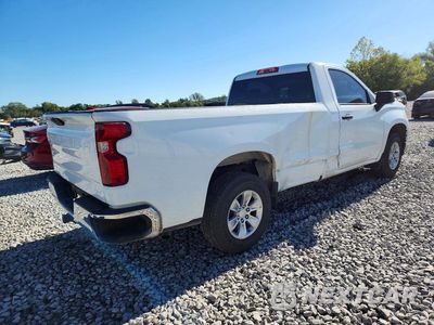 Trzecie zdjęcie samochodu z tyłu: 2020 CHEVROLET SILVERADO C1500 VIN:3GCNWAEF1LG371188 - miniatura