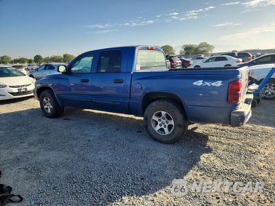 Drugie zdjęcie samochodu z przodu: 2005 DODGE DAKOTA QUAD SLT VIN:1D3HW48N25S149764 - miniatura