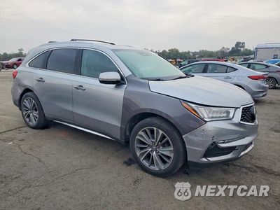 Czwarte zdjęcie samochodu z boku: 2017 ACURA MDX TECHNOLOGY VIN:5J8YD4H58HL000497 - miniatura