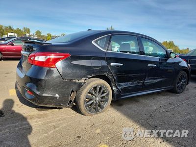Trzecie zdjęcie samochodu z tyłu: 2017 NISSAN SENTRA SR VIN:3N1AB7AP8HY268639 - miniatura