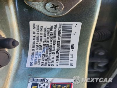 Zdjęcie 13 z 13 samochodu: 2009 HONDA CIVIC GX VIN:1HGFA46549L001425 - miniatura