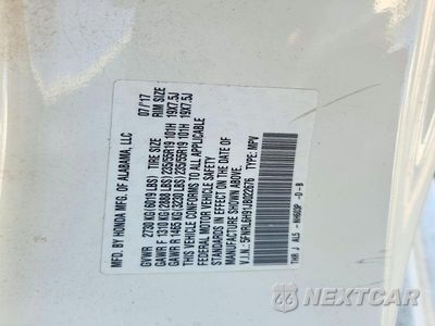 Zdjęcie 14 z 14 samochodu: 2018 HONDA ODYSSEY ELITE VIN:5FNRL6H91JB022676 - miniatura