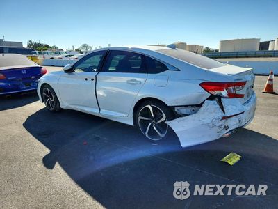 Drugie zdjęcie samochodu z przodu: 2019 HONDA ACCORD SPORT VIN:1HGCV1F37KA059082 - miniatura
