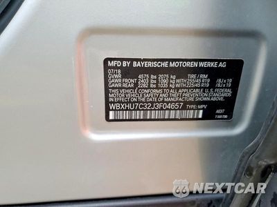 Zdjęcie 13 z 13 samochodu: 2018 BMW X1 SDRIVE28I VIN:WBXHU7C32J3F04657 - miniatura