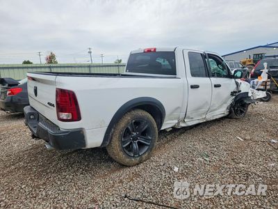 Trzecie zdjęcie samochodu z tyłu: 2021 RAM 1500 CLASSIC SLT VIN:1C6RR7GTXMS529477 - miniatura