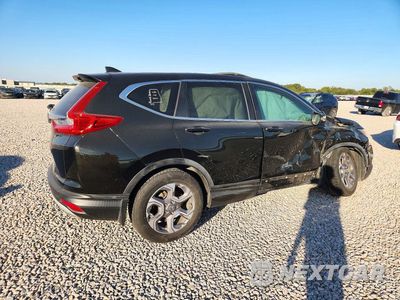 Trzecie zdjęcie samochodu z tyłu: 2019 HONDA CR-V EX VIN:7FARW1H55KE020006 - miniatura