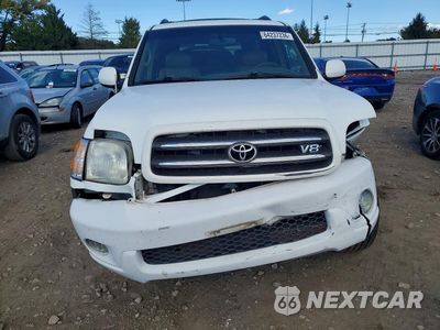 Piąte zdjęcie samochodu w środku: 2003 TOYOTA SEQUOIA LIMITED VIN:5TDBT48A63S179988 - miniatura