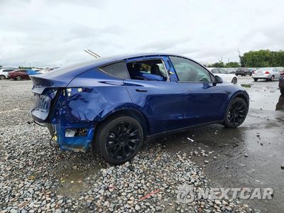 Trzecie zdjęcie samochodu z tyłu: 2021 TESLA MODEL Y VIN:5YJYGDEE1MF191901 - miniatura