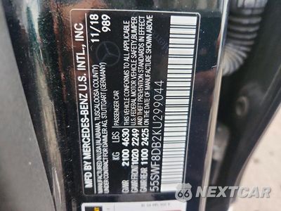 Zdjęcie 12 z 12 samochodu: 2019 MERCEDES-BENZ C 300 VIN:55SWF8DB2KU299044 - miniatura