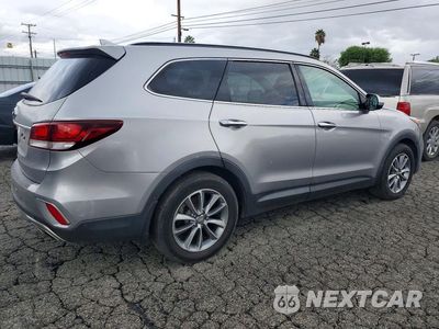 Trzecie zdjęcie samochodu z tyłu: 2018 HYUNDAI SANTA FE SE VIN:KM8SM4HF5JU269212 - miniatura