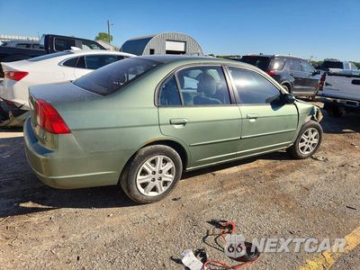 Trzecie zdjęcie samochodu z tyłu: 2003 HONDA CIVIC LX VIN:1HGES16663L029329 - miniatura