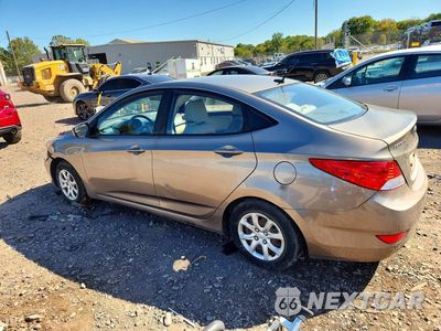 Drugie zdjęcie samochodu z przodu: 2014 HYUNDAI ACCENT GLS VIN:KMHCT4AE8EU692817 - miniatura