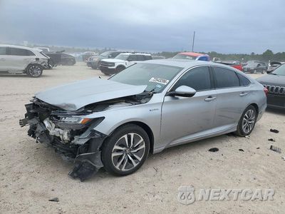 2019 HONDA ACCORD HYBRID EXL 1HGCV3F51KA011686 - główne zdjęcie licytacji z USA - miniatura