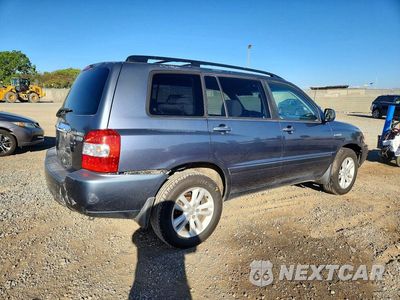 Trzecie zdjęcie samochodu z tyłu: 2007 TOYOTA HIGHLANDER HYBRID VIN:JTEGW21A570021089 - miniatura