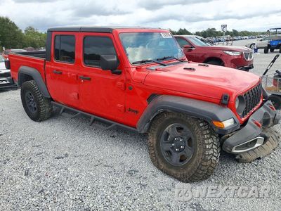 Czwarte zdjęcie samochodu z boku: 2024 JEEP GLADIATOR SPORT VIN:1C6HJTAG2RL118728 - miniatura