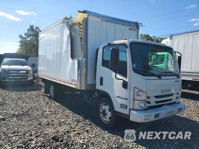 Czwarte zdjęcie samochodu z boku: 2021 ISUZU NPR HD BOX TRUCK VIN:54DC4W1D5MS206751 - miniatura