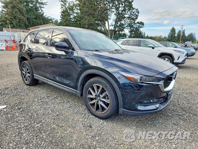 Czwarte zdjęcie samochodu z boku: 2017 MAZDA CX-5 GRAND TOURING VIN:JM3KFADL2H0222026 - miniatura