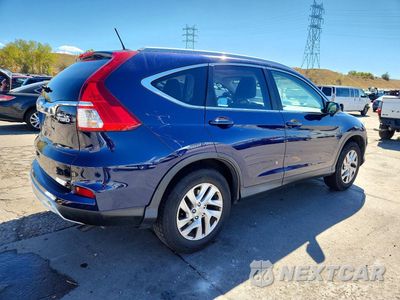 Trzecie zdjęcie samochodu z tyłu: 2015 HONDA CR-V EXL VIN:2HKRM4H79FH644242 - miniatura