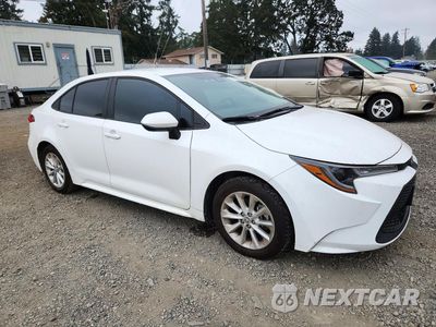 Czwarte zdjęcie samochodu z boku: 2021 TOYOTA COROLLA LE VIN:5YFVPMAE4MP229554 - miniatura