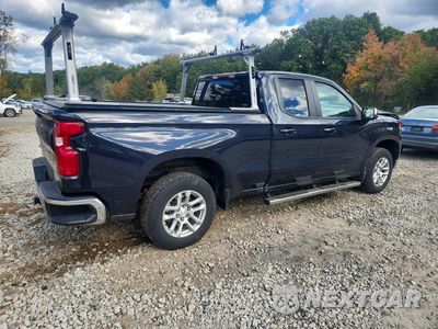 Trzecie zdjęcie samochodu z tyłu: 2024 CHEVROLET SILVERADO K1500 LT VIN:1GCVDDE89RZ259241 - miniatura