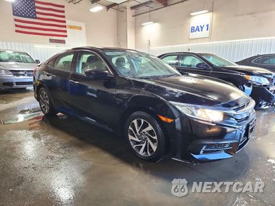 Czwarte zdjęcie samochodu z boku: 2017 HONDA CIVIC EX VIN:19XFC2F75HE049988 - miniatura