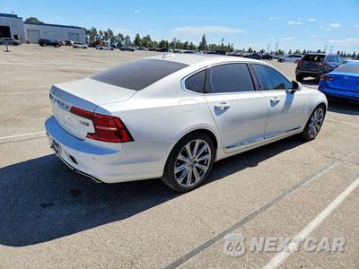 Trzecie zdjęcie samochodu z tyłu: 2018 VOLVO S90 T8 INSCRIPTION VIN:LVYBC0AL4JP031438 - miniatura