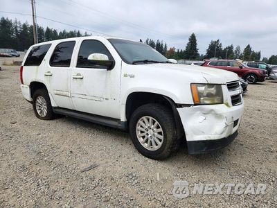 Czwarte zdjęcie samochodu z boku: 2008 CHEVROLET TAHOE K1500 HYBRID VIN:1GNFK13548R275595 - miniatura