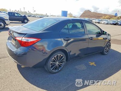Trzecie zdjęcie samochodu z tyłu: 2016 TOYOTA COROLLA L VIN:5YFBURHE4GP454348 - miniatura