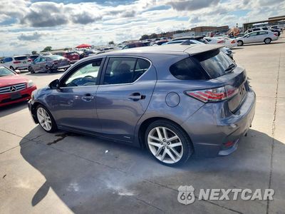 Drugie zdjęcie samochodu z przodu: 2014 LEXUS CT 200 VIN:JTHKD5BH4E2198878 - miniatura