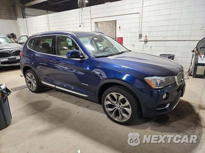Czwarte zdjęcie samochodu z boku: 2017 BMW X3 XDRIVE28I VIN:5UXWX9C3XH0W67507 - miniatura