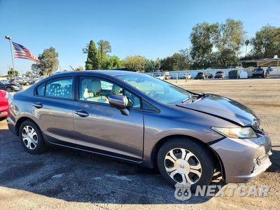 Czwarte zdjęcie samochodu z boku: 2015 HONDA CIVIC HYBRID VIN:19XFB4F25FE201042 - miniatura